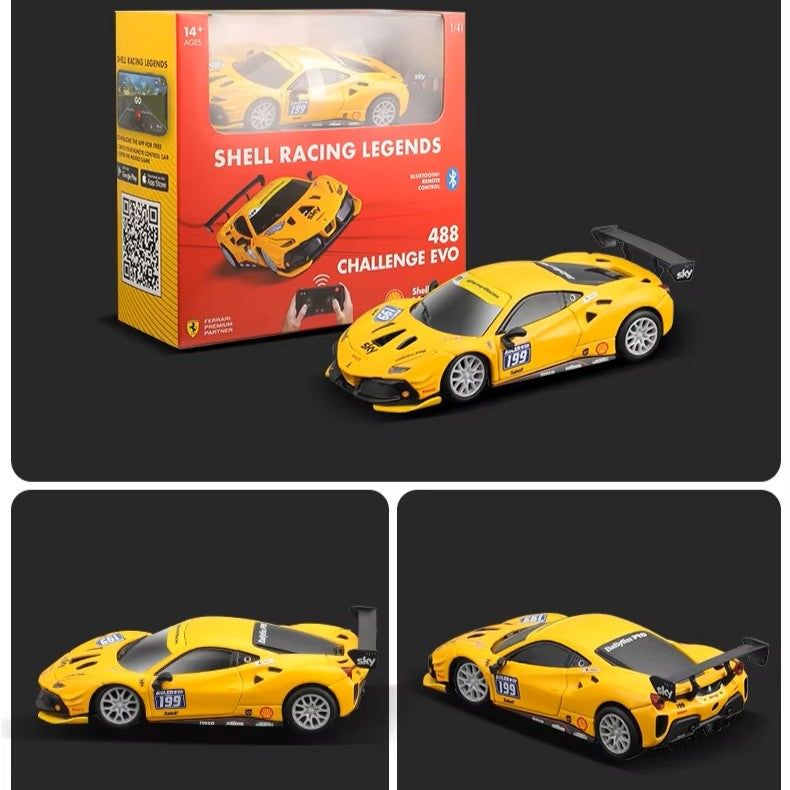 Bluetooth Remote Controlled RC Car (1:41 Scale)