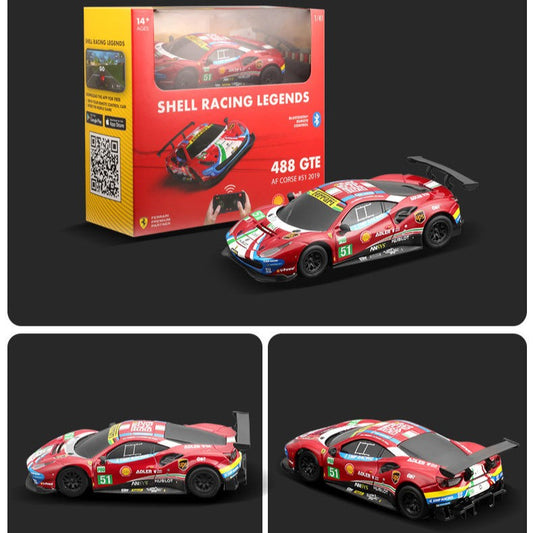 Bluetooth Remote Controlled RC Car (1:41 Scale)