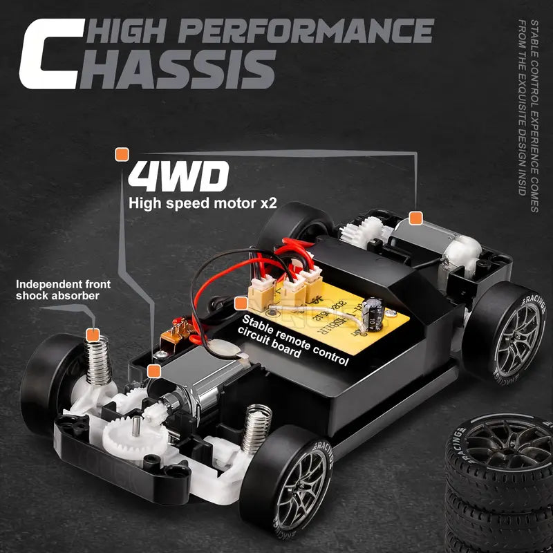 Porsche RC Drift Car