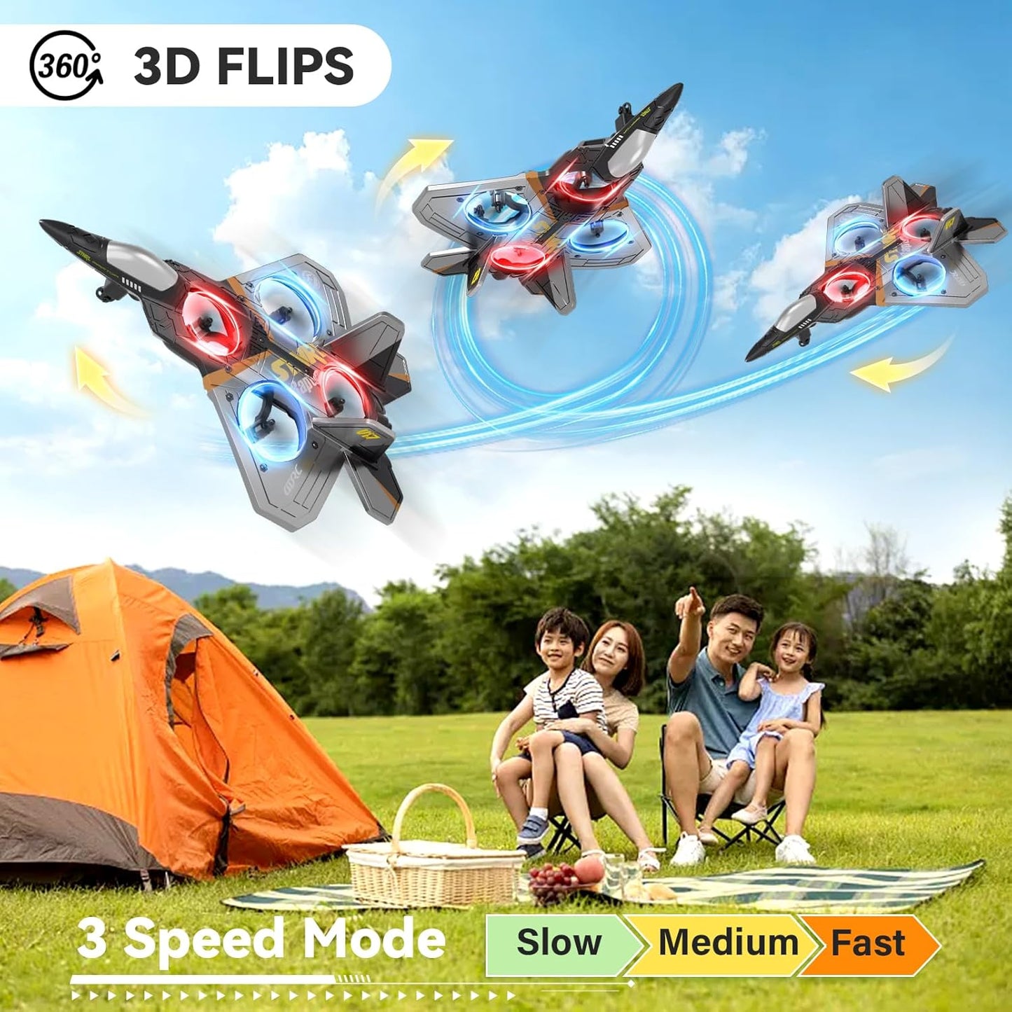 P-1 Aircraft RC Plane 2-in-1 Drone Glider