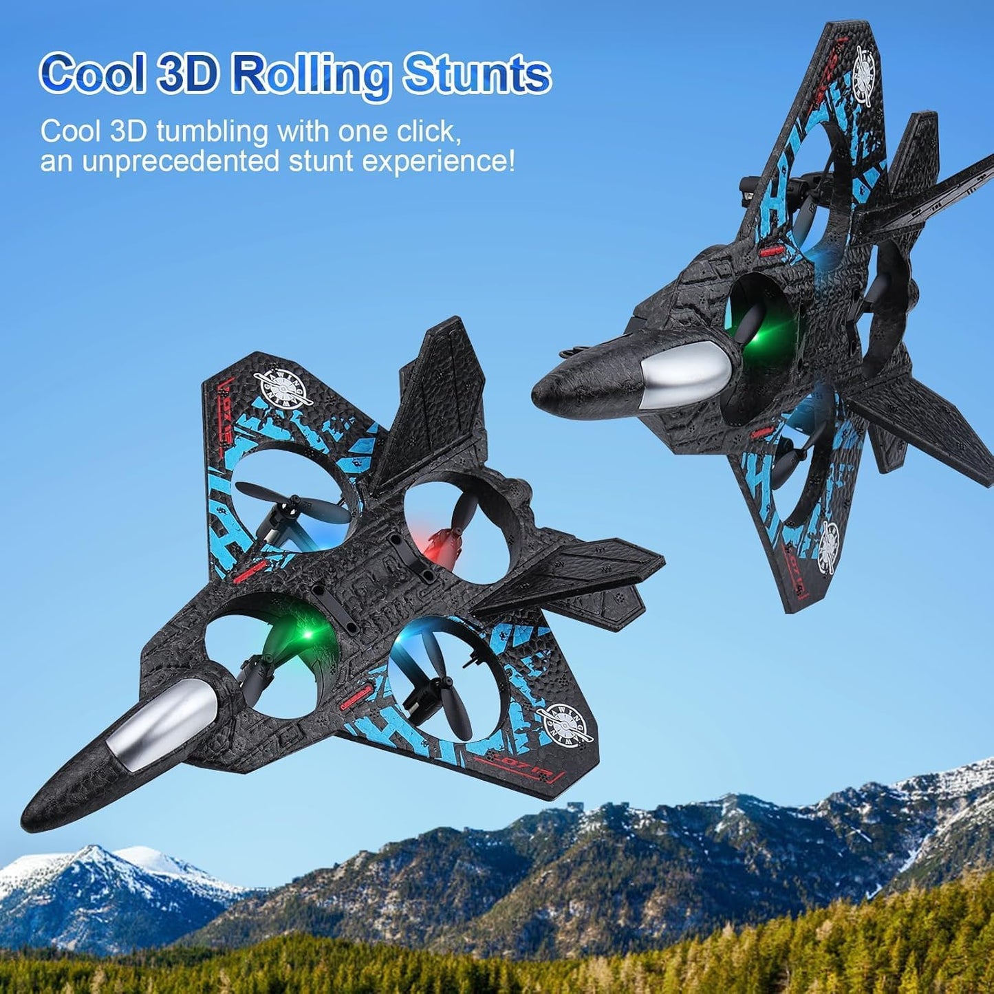 P-1 Aircraft RC Plane 2-in-1 Drone Glider